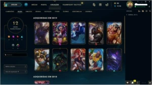 vendo esta conta ouro 4. - League of Legends LOL