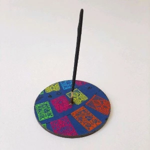 Porta Incenso Bandeirolas Mexicanas - Artesanato e Personalizados