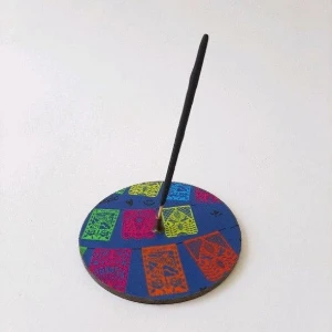 Porta Incenso Bandeirolas Mexicanas - Artesanato e Personalizados