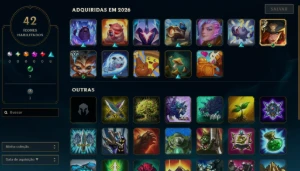 Lol Ferro, Lvl 30, com Skin Lendária, Upada na Mão, 7K Ea - League of Legends