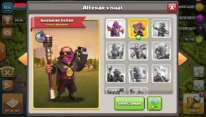 Conta clash of clans cv12 com 18k de gemas