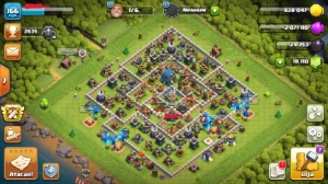 Conta clash of clans cv12 com 18k de gemas