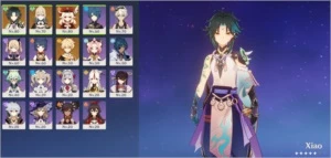 AR49, XIAO, KLEE, JEAN C1, LANÇA DE JADE E AQUILA FAVONIA - Genshin Impact