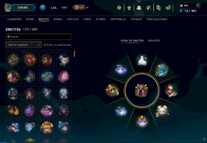 Conta League of Legends level 359 criada em 2012 450 skins LOL