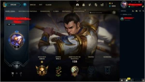 CONTA LOL LV 60 /GOLD 3 : 46 CHAMPS E 8 SKINS - League of Legends