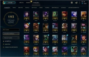 Conta Lol - UFO CORKI *SKIN RARA* - 93 Champs - 19 Skins - League of Legends