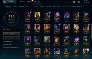 Conta Lol - UFO CORKI *SKIN RARA* - 93 Champs - 19 Skins - League of Legends