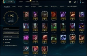 Conta Lol - UFO CORKI *SKIN RARA* - 93 Champs - 19 Skins - League of Legends