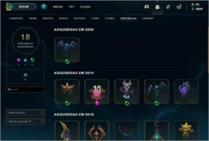 Conta lol, d4, 116 champs + skins - League of Legends