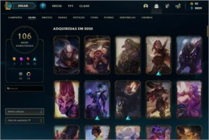 Conta lol, d4, 116 champs + skins - League of Legends