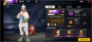 Conta diamante 1 gemada - Free Fire