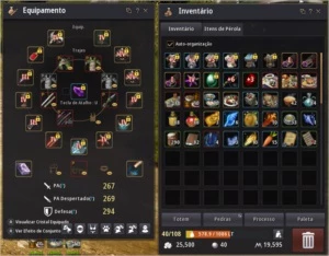 Black Desert SA - Ninja lvl 62 - 267/269/294