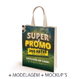 São 200 artes de Futebol + Modelagem + Mockups - Outros