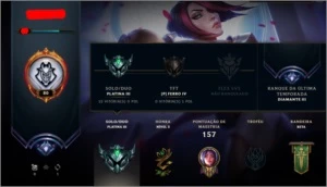 Conta Lol Mmr D3 - League of Legends