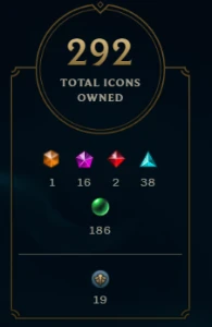 Conta LOL|Diamante 2|170 Skins ativas+109 no espólio|145k EA - League of Legends