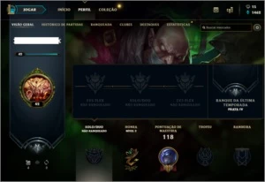 Conta level 42 com 26 champs - League of Legends LOL