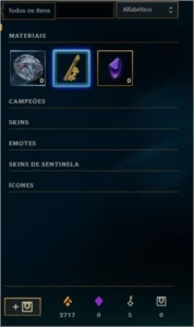 Conta lol prata 32 champs e 10 skins com email - League of Legends