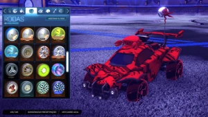 Conta rocket league bem barata!!!