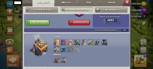 Conta Clash CV 12 (11 Full) - Clash of Clans