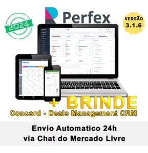 Perfex Crm 2024 - Envio Automático + 152 Módulos - Original - Outros