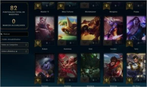 Conta de lol Unranked pra quem gosta de jogaar de sup - League of Legends