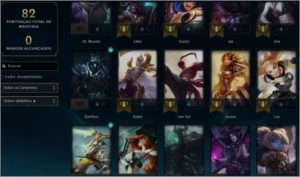 Conta de lol Unranked pra quem gosta de jogaar de sup - League of Legends