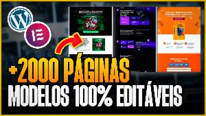 +1000 Modelos de Páginas de Vendas 100% Editáveis