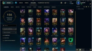 conta lol lv 62, elo Gold 3 fila solo - League of Legends