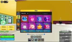 Conta rara de blox fruit com 3k de robux gasto - Roblox