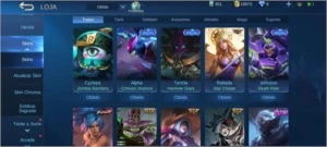 VENDO CONTA ML COM 73 HEROS E 132 SKINS! - Mobile Legends