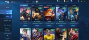 VENDO CONTA ML COM 73 HEROS E 132 SKINS! - Mobile Legends