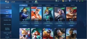 VENDO CONTA ML COM 73 HEROS E 132 SKINS! - Mobile Legends