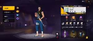 Conta de free fire gemada e rara
