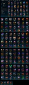 CONTA LEAGUE OF LEGENDS, LV 216, PLAT IV, GOLD III (FLEX) LOL