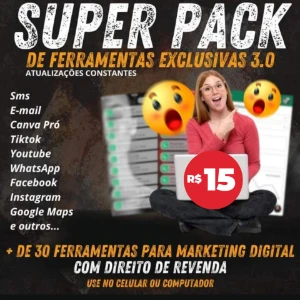 Maior Pack de Ferramentas / Drive recheado 