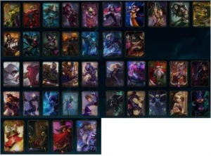 Vendo conta de lol D1:full champ,84 skins + 4 vitoriosas - League of Legends