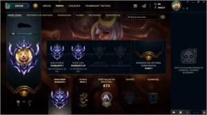 Vendo conta de lol D1:full champ,84 skins + 4 vitoriosas - League of Legends