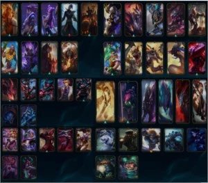 Vendo conta de lol D1:full champ,84 skins + 4 vitoriosas - League of Legends