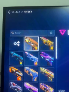 CONTA DE VALORANT - AS MELHORES SKINS DA RANKED+5000 GASTOS