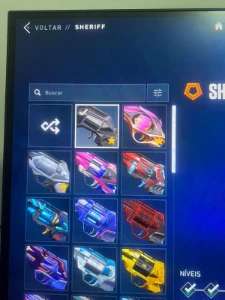CONTA DE VALORANT - AS MELHORES SKINS DA RANKED+5000 GASTOS
