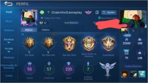 Conta mobile legends - Outros