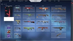 Conta Valorant ouro 3 muitas skins, desde o beta