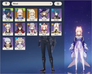 Kokomi ar20 + 500 gemas - Genshin Impact