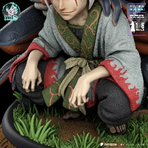 Young Jiraiya naruto - 3d stl - Outros