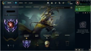 CONTA DIAMANTE 4 - League of Legends LOL