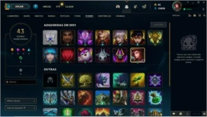 CONTA DIAMANTE 4 - League of Legends LOL