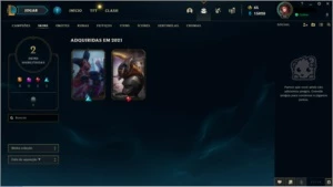 CONTA DIAMANTE 4 - League of Legends LOL