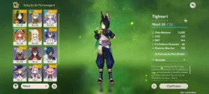 Conta Com Nilou + Arma De Assinatura, Tighnari Promoção - Genshin Impact
