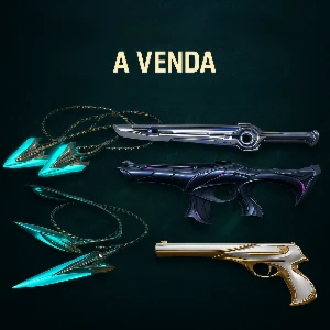 Conta Valorant com 16 Skins + 2 Facas + Araxys e Hieroscape