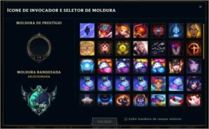 Conta Plat 1 60 skins, descrição duojob - League of Legends LOL